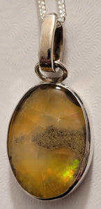 Boulder Opal Doublet Pendant - CD-FL20-P01