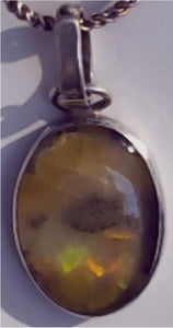 Boulder Opal Doublet Pendant - CD-FL20-P01