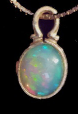 Crystal Opal Pendant - CD20-P0014